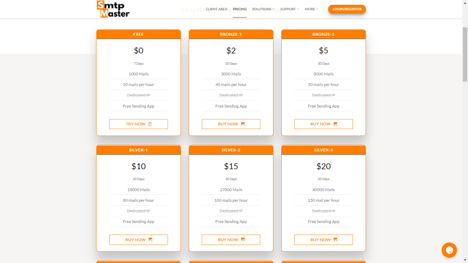 screenshot of Email Sending Application